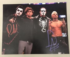 Darby Allin & Danhausen - AEW - Dual Autographed 8x10 Signed NO COA