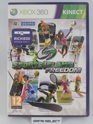 SPORT ISLAND FREEDOM KINECT MICROSOFT XBOX 360 PAL ITALIAN ORIGINAL COMPLETE