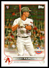 2022 TOPPS OPENING DAY #125 STUART FAIRCHILD ROOKIE CARD ARIZONA DIAMONDBACKS/RC. rookie card picture