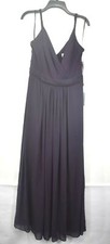 LEVKOFF Womens Purple Sleeveless V-Neck Back Long Formal Evening Gown 10