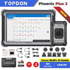 2026 Topdon Phoenix Plus 2 Bidirectional Car Diagnostic Scanner Ecu Coding