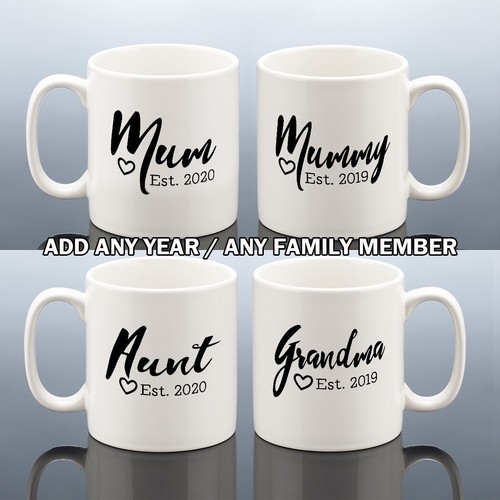 GRANDMA MUG NANNY Birthday Gift Nan 2025 NANA Pregnancy Reveal Nanny Mothers Day - 第 1/10 張圖片
