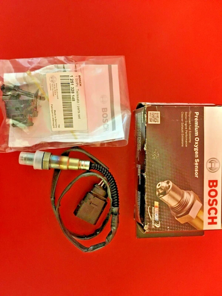 Sensor de oxígeno BOSCH 18107 se adapta a 11-15 Audi Q7 3.0L-V6 SIN CAJA Posición: Aguas abajo Foto 2 de 3
