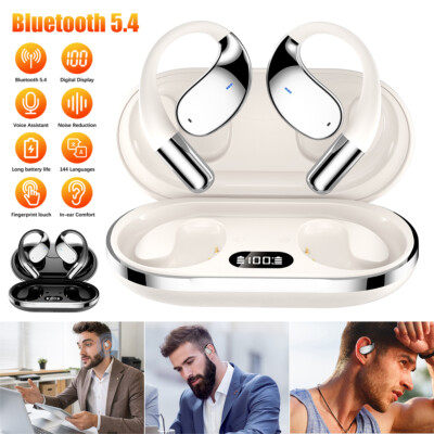 AI Smart Translation Earbuds Real Time Translator 144+ Languages Air Conduction