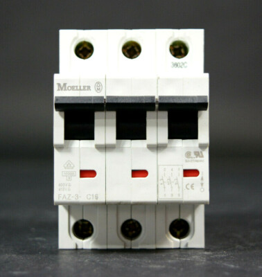 MOELLER FAZ-3-C16 Leitungsschutzschalter C16 | 400 V~ | 3 polig