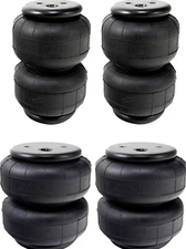 4) Air Lift Dominator Bags 2) D2500 & 2) D2600 Custom Air Ride Suspension Part