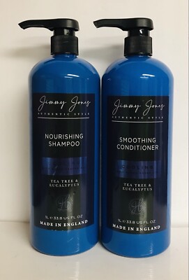 Jimmy Jones ~ Tea Tree & Eucalyptus Smoothing Shampoo & Conditioner 33.8 fl oz