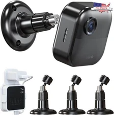 3 Pack All New Blink Outdoor & Indoor Wireless Home Security Camera System Black