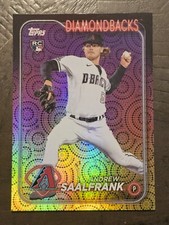 2024 Topps Series 2 - Holiday #406 Andrew Saalfrank (RC) Arizona Diamondbacks