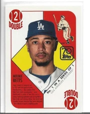 2021 Topps Mookie Betts 70 Years of Topps 70YOT-1