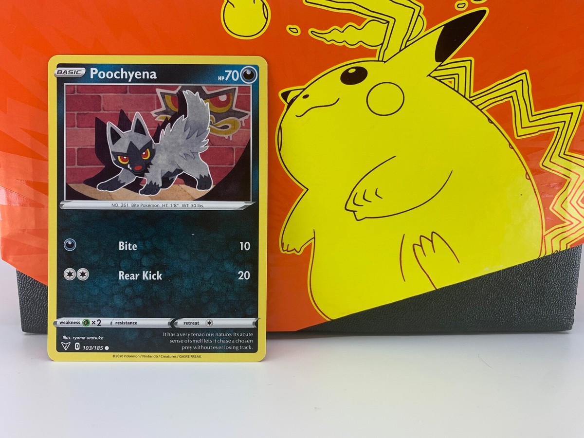 Pokemon - Vivid Voltage - Poochyena 103/185 Common - NM/Mint