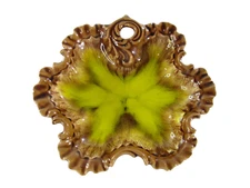 Pottery Abstract Condiments Serving Tray Vintage Art Deco 23.5cm x 19.5cm x 3.5