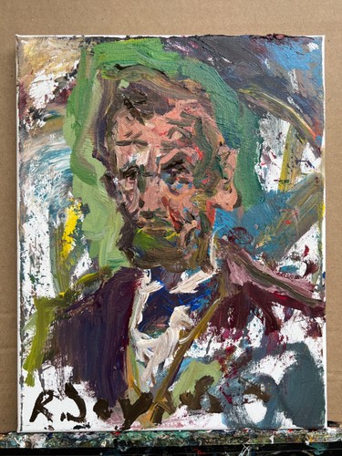OOAK Robert Joyner ORIGINAL Abraham Lincoln Portrait, USA President Artwork - Bild 2 von 9
