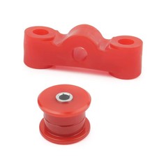 Red D-Series Polyurethane Shifter Bushings Upgrade for Honda Civic EK EG 1992–00