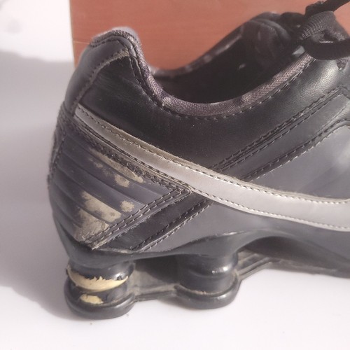 READ Nike Shox Women’s Shoes Running Black Grey Silver Sneakers Sz 7 454339-020 - Picture 7 of 19