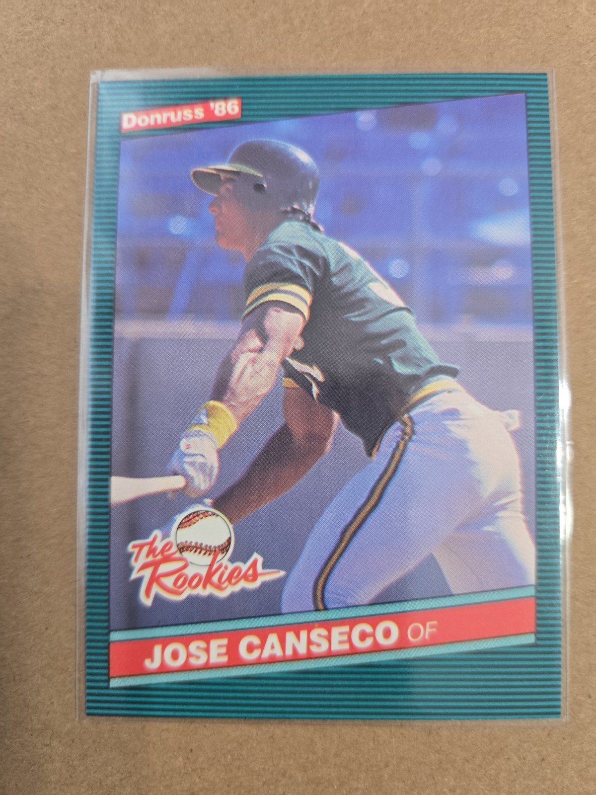 1986 Donruss The Rookies - Jose Canseco #22 (RC)
