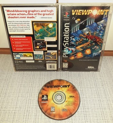 VIEWPOINT NTSC US Spiel für Playstation 1 Ps1 mit Anleitung in Long Bog Box 