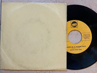 GRUPPO ROCK SODA - Walkin On A Autumn Says 7'' Italo Disco Funky MONDO Loris Cero