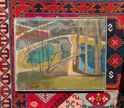 HST PAYSAGE NABIS/ÉCOLE DE PARIS / SIGNÉ/DOUBLE FACE - Photo 1/4