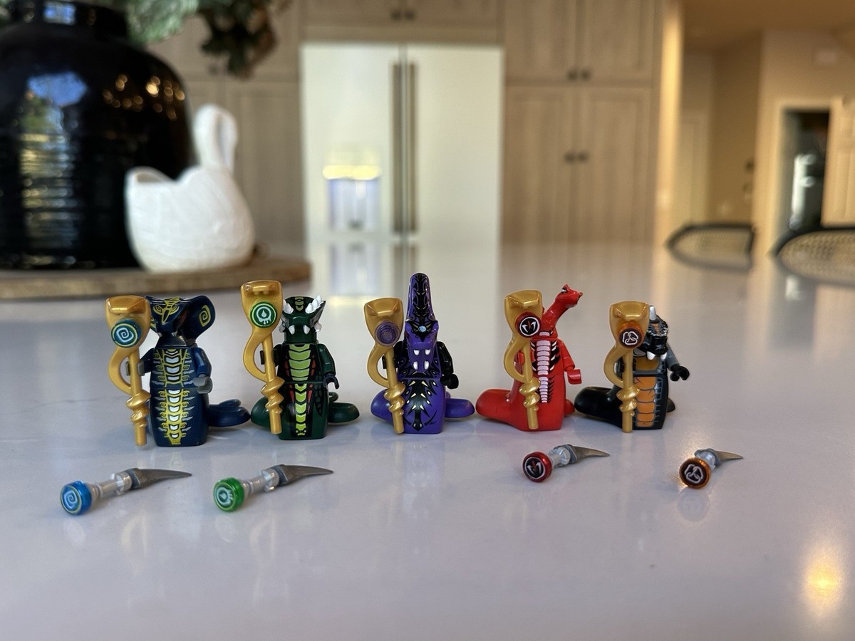 LEGO Ninjago Authentic Serpentine General Minifigures With