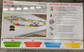 Carrera RC Mario Kart Tabletop Racetrack Set Yoshi & Mario Radio Control Cars
