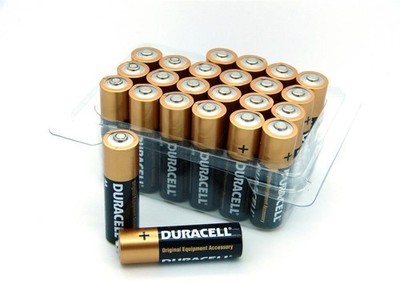 24 x Duracell Plus AA Mignon MN1500 LR6 Batterien NEU UM3 in Box