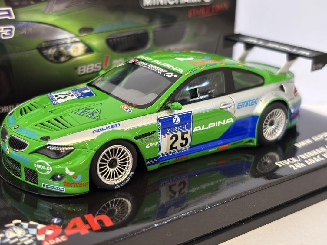 BMW アルピナ B6 GT3 ニュル 2009 ミニカー ミニチャンプス 43 RE ARRIVAL/再入荷 BMW 43 ミニチャンプス ミニカー 2009 ニュル