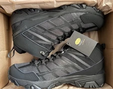 Merrell Men's Moab 3 FST Thermo Mid Waterproof Boots Leather US 12 Black NEW