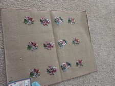 Hiawatha Flowered Needlepoint Canvas