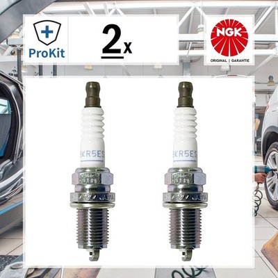 2x Ngk 2460 Zündkerze passend für Renault MEGANE I 19 II 19 II Chamade RAPID