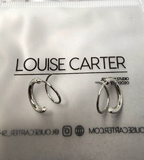 Louise Carter Ripcurl Double Hoop Earring 19mm
