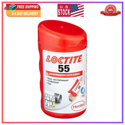 Loctite 55 Pipe Thread Sealing Cord 150M Water Gas Leak Sealant