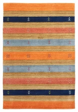 Hand loomed Area Rug 3'11" x 5'11" Traditional Wool Oriental Carpet