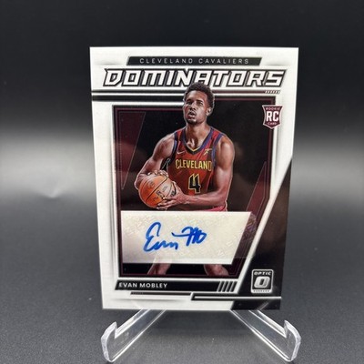 2021 Optic Basketball Evan Mobley Dominators Rookie Auto /25