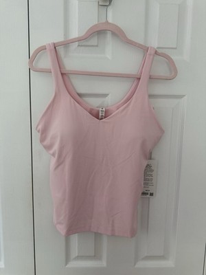 NWT *RARE* Lululemon Strawberry Milkshake Align Waist Length Tank, Size 14