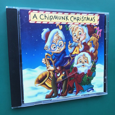 Alvin & The Chipmunks A CHIPMUNK CHRISTMAS Children's Novelty CD Jingle Bells VG