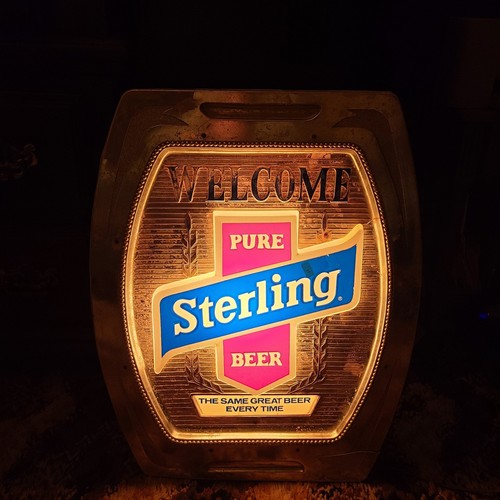 VERY RARE Sterling Beer Vintage Lighted Sign Big - Bild 4 von 8