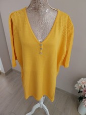 pull léger bernard solfin T 46 neuf manche courte laine acrylique