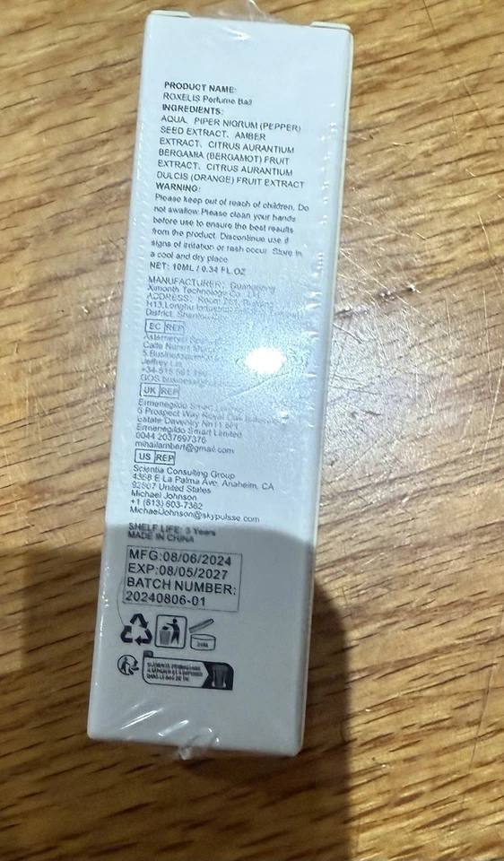 Perfume Roxelis Cupido aroma patentado - como se ve en TikTok Foto 3 de 3