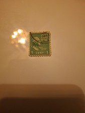 USA RARE ERREUR GEORGES WASHINGTON 1 cent vert