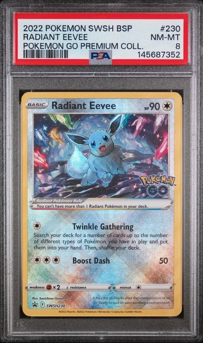 Radiant Eevee Pokémon TCG Cards for sale | eBay