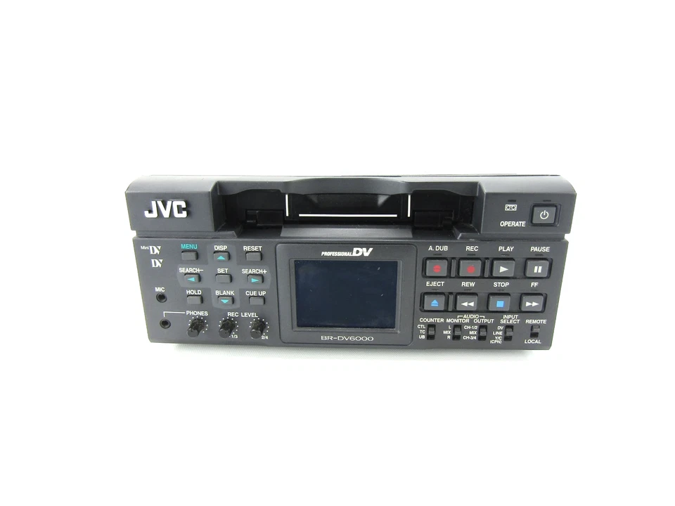 JVC BR-DV6000U Professional DV MiniDV Video Cassette Recorder - For Parts/Repair - Image 2 of 4