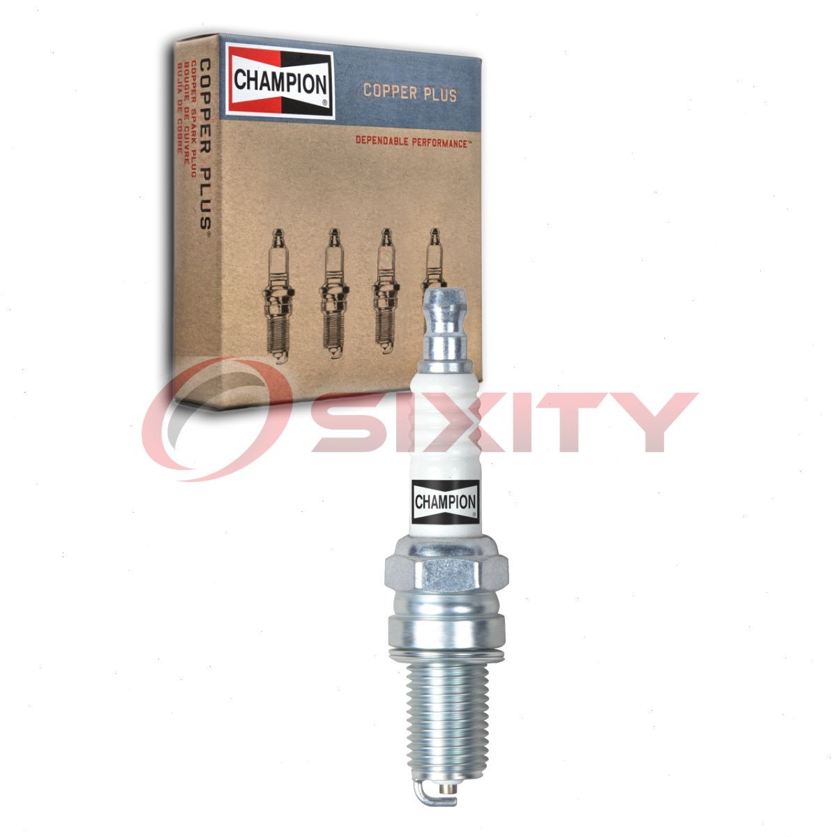 Champion Copper Plus 810C Spark Plug for RA8HC 96530 4179 Ignition Wire wh