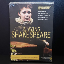 PLAYING SHAKESPEARE ITV PBS 4-Disc DVD SET Dench McKellen Kingsley Stewart NEW