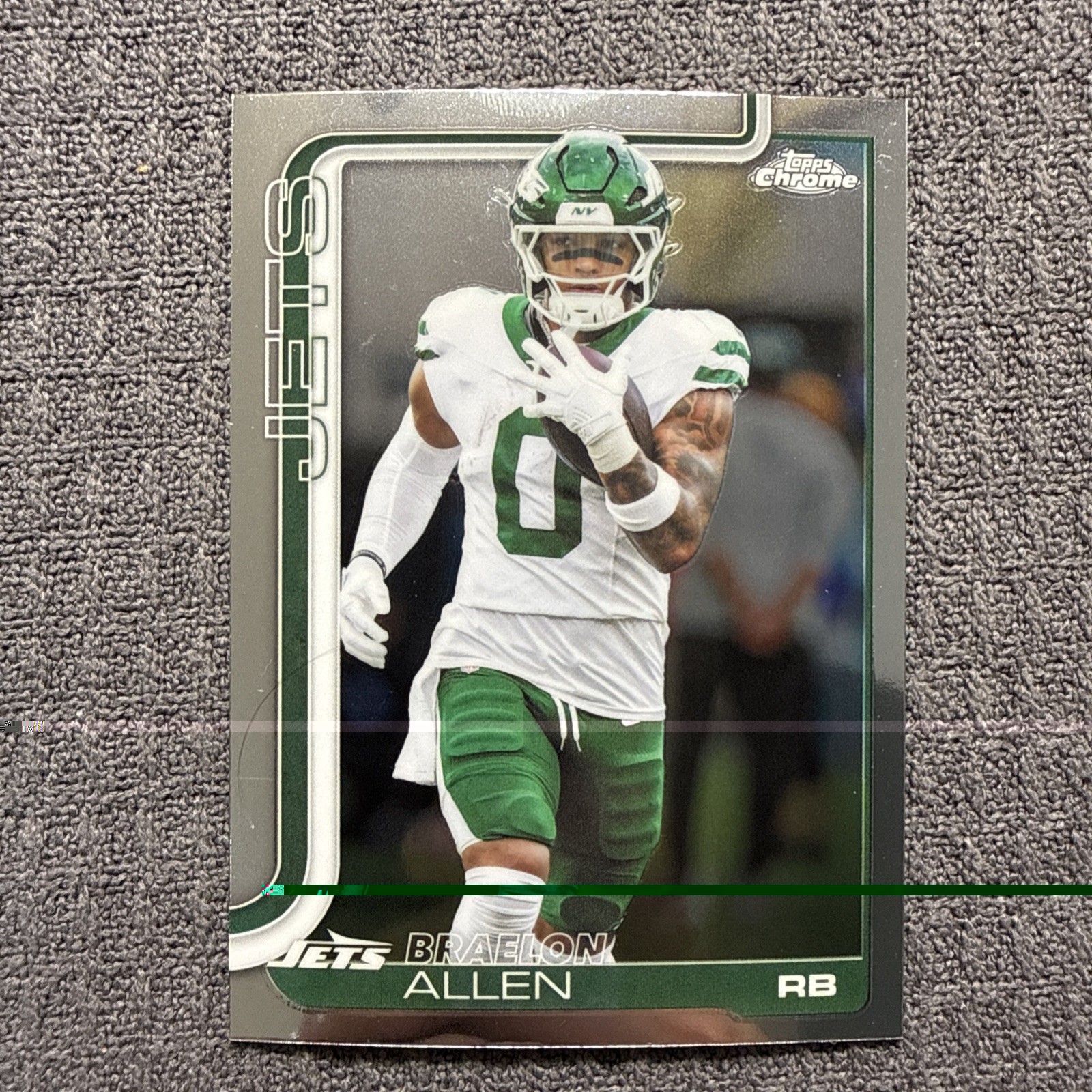 2025 Topps Chrome - New York Jets - Braelon Allen #240