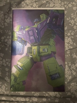 (NM) 2025 Transformers 25 Mark Spears Virgin Foil - NYCC Devastator Variant /150