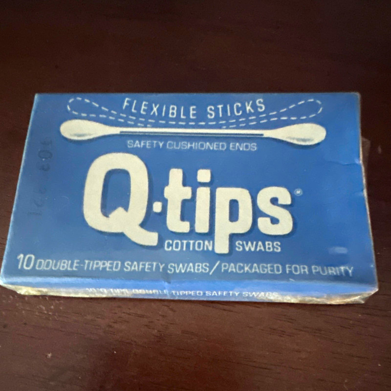 Q-tips Vintage Cotton Swabs - Unopened