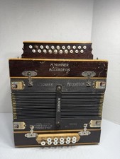 Vintage M. Hohner 21 BUTTON DIATONIC ACCORDEON GERMAN MADE Read Description