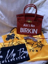 NUOVO 🌺 In My Bag Collection Ain’t No B* Borsa a tracolla in vera pelle rossa $349