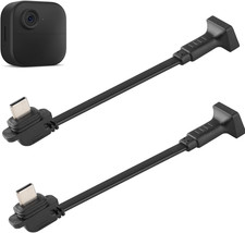 2 Pack Extension Cable Compatible with Blink Outdoor 4 4Th Gen ,5Inch Weatherpro